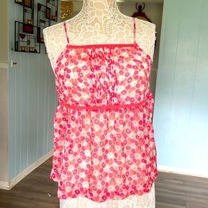 🎈3/$20 Old Navy sheer floral top